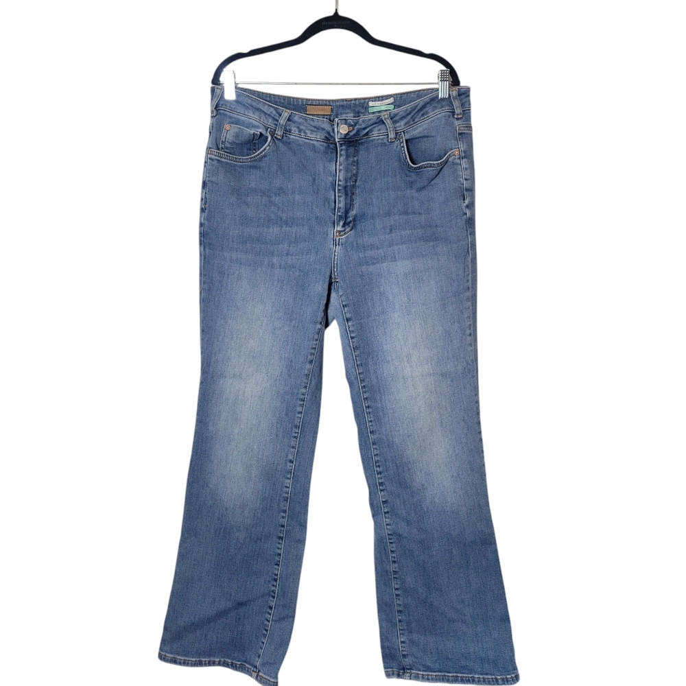 Anthropologie Medium Blue Flare Jeans